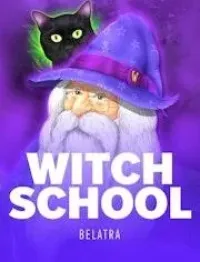 witch school game logo